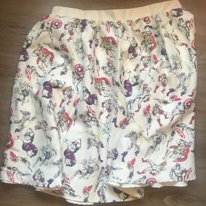 Her Universe Retro Style Avengers Circle Skirt